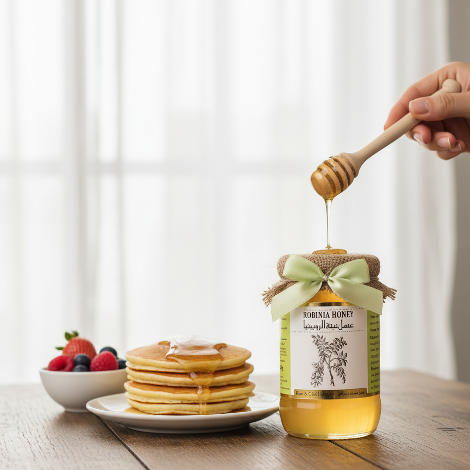 Rare Robinia Flower Honey from Gilgit-Baltistan – Naturally Sweet, Smooth, and Pesticide-Free