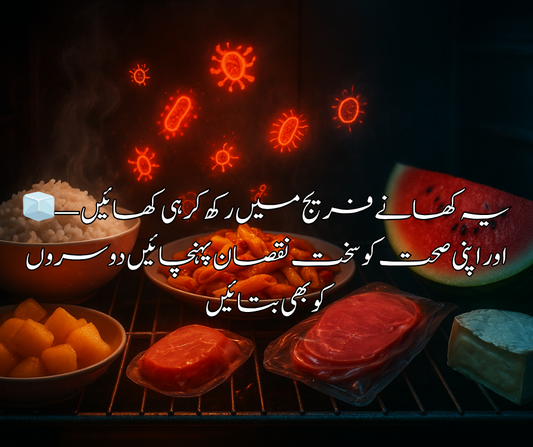 🧊 یہ کھانے فریج میں رکھ کر ہی کھائیں —اور اپنی صحت کو سخت نقصان پہنچائیں دوسروں کو بھی بتائیں