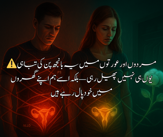 ⚠️ مردوں اور عورتوں میں یہ بانجھ پن کی تباہی یوں ہی نہیں پھیل رہی — بلکہ اسے ہم اپنے گھروں میں خود پال رہے ہیں!