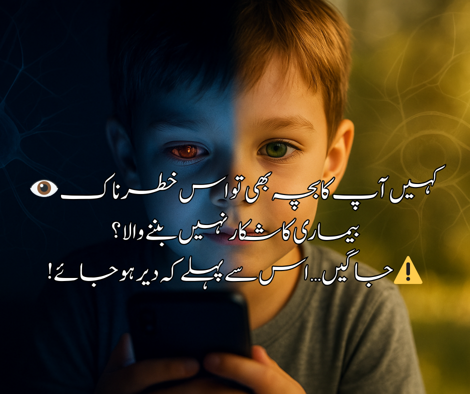 👁️ کہیں آپ کا بچہ بھی تو اس خطرناک بیماری کا شکار نہیں بننے والا؟ جاگیں… اس سے پہلے کہ دیر ہو جائے ⚠️