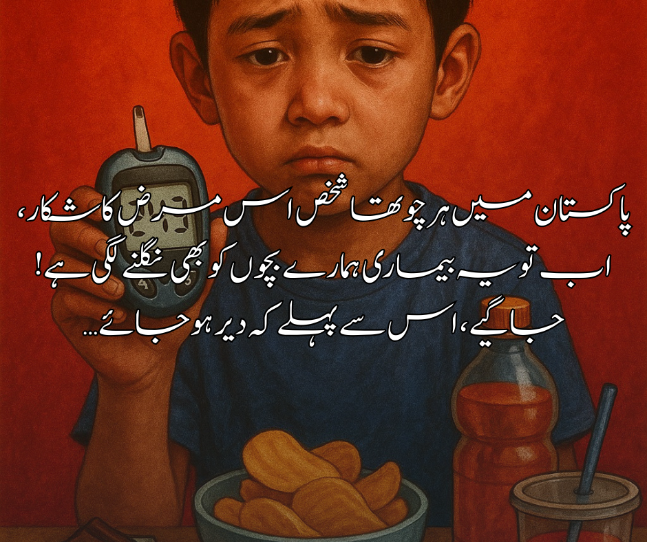 پاکستان میں ہر چوتھا  شخص اس مرض کا شکار، اب تو یہ بیماری  ہمارے بچوں کو بھی  نگلنے لگی ہے! جاگیے، اس سے پہلے کہ دیر ہو جائے…