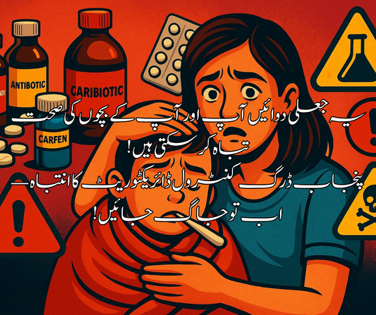 یہ جعلی دوائیں آپ اور آپ کے بچوں کی صحت تباہ کر سکتی ہیں! پنجاب ڈرگ کنٹرول ڈائریکٹوریٹ کا انتباہ — اب تو جاگ جائیں!