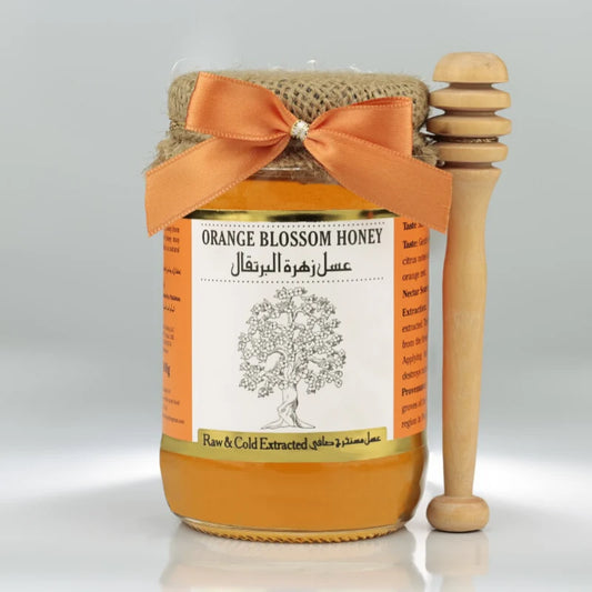 
Orange Blossom Honey – Light Golden Honey Rich in Vitamin C, Boosts Immunity and Promotes Better Sleep.