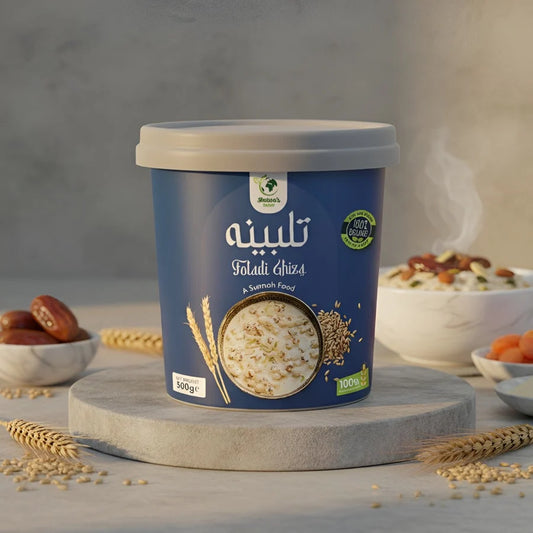 Start your morning with&nbsp; Talbina Fauladi Ghiza, a powerhouse of&nbsp;nutrition, energy, and wellness! Packed with&nbsp;whole grains, essential vitamins, and minerals, this superfood blend fuels your body, keeping you&nbsp;active, focused, and energized&nbsp;all day long. 🚀✨